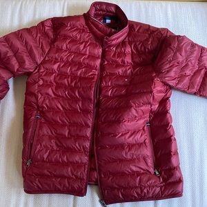 Packable Tommy Hillfiger Puffer Red Large